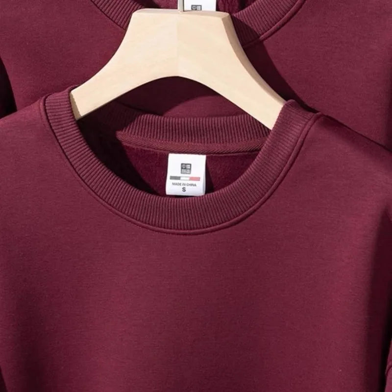 Heavyweight Plush Fleece Thickened Oversized Sweatshirt