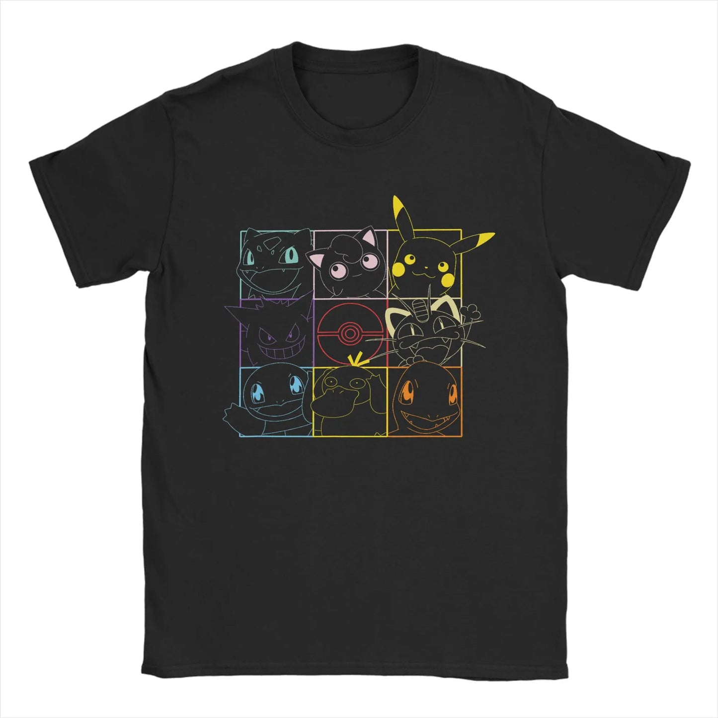 Pokémon Anime Nope Not Today Snorlax Printed T-shirt