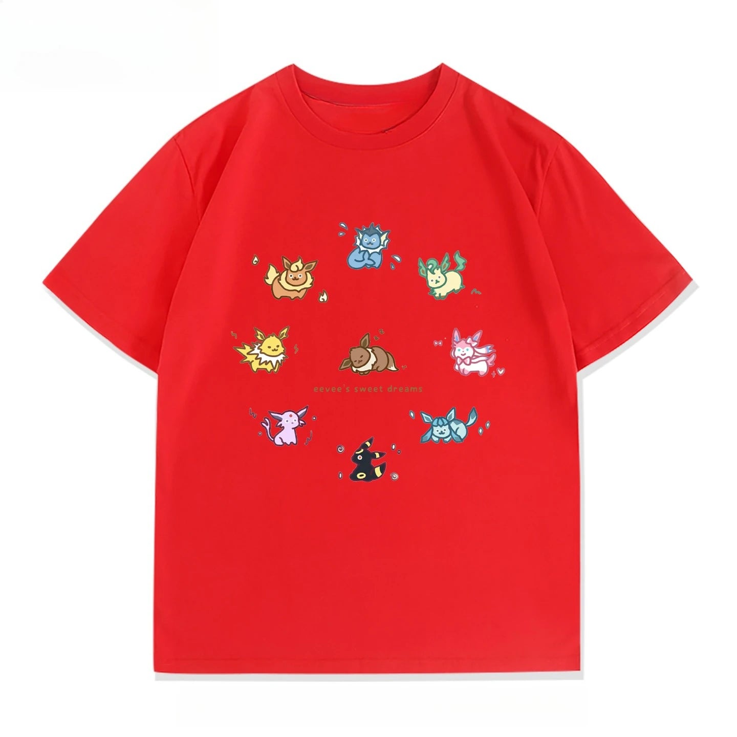 Poteemiel Pokémon Cartoon Anime T-Shirt