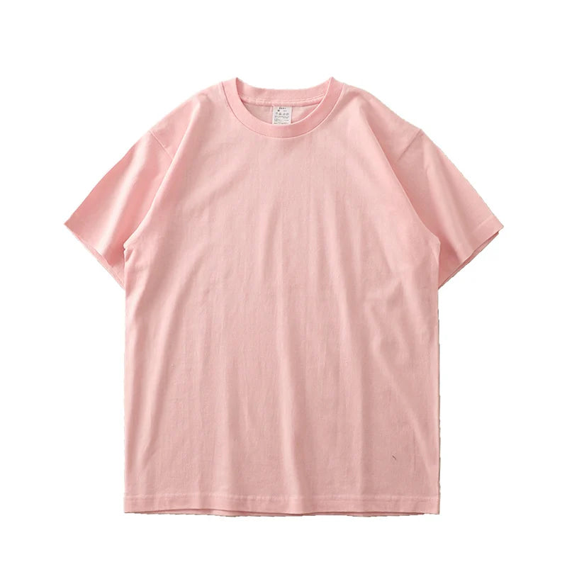 Dukeen 280g Oversized Heavyweight Cotton Solid Color T Shirt