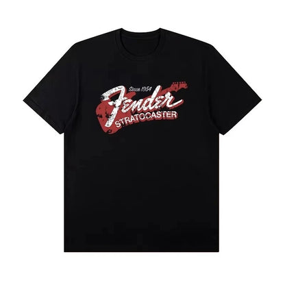 Jimi Hendrix Fender Electric Guitar T-Shirt
