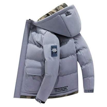 Winter Windproof Parkas Jacket Coat (M-5XL)