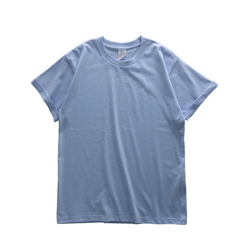 Dukeen 280g Oversized Heavyweight Cotton Solid Color T Shirt