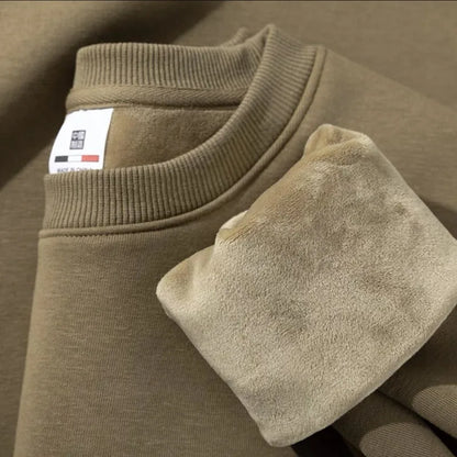 Heavyweight Plush Fleece Thickened Oversized Sweatshirt