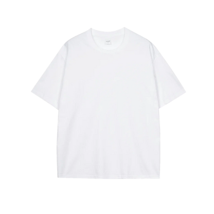 210g Cotton Solid Color Oversize Casual Tshirt 5XL