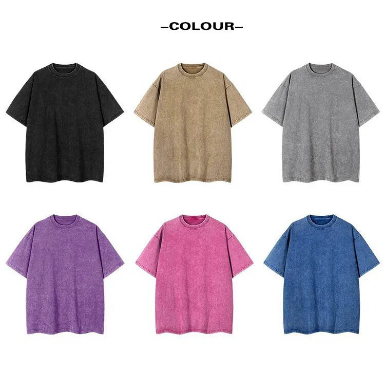 Harajuku Casual Cotton Vintage Punk T Shirt