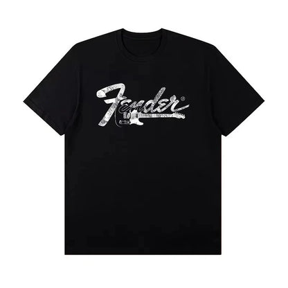 Jimi Hendrix Fender Electric Guitar T-Shirt