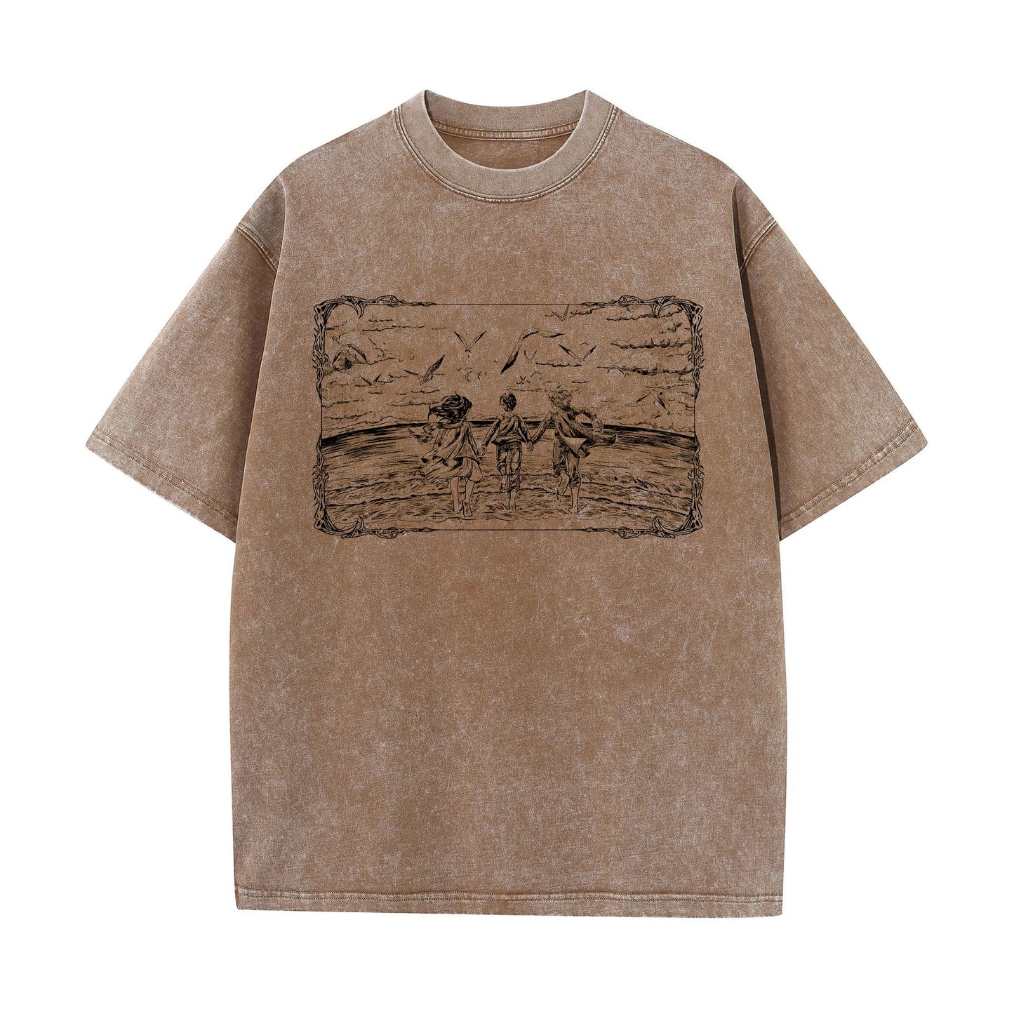 Anime Attack On Titan Cotton Oversize Tshirt