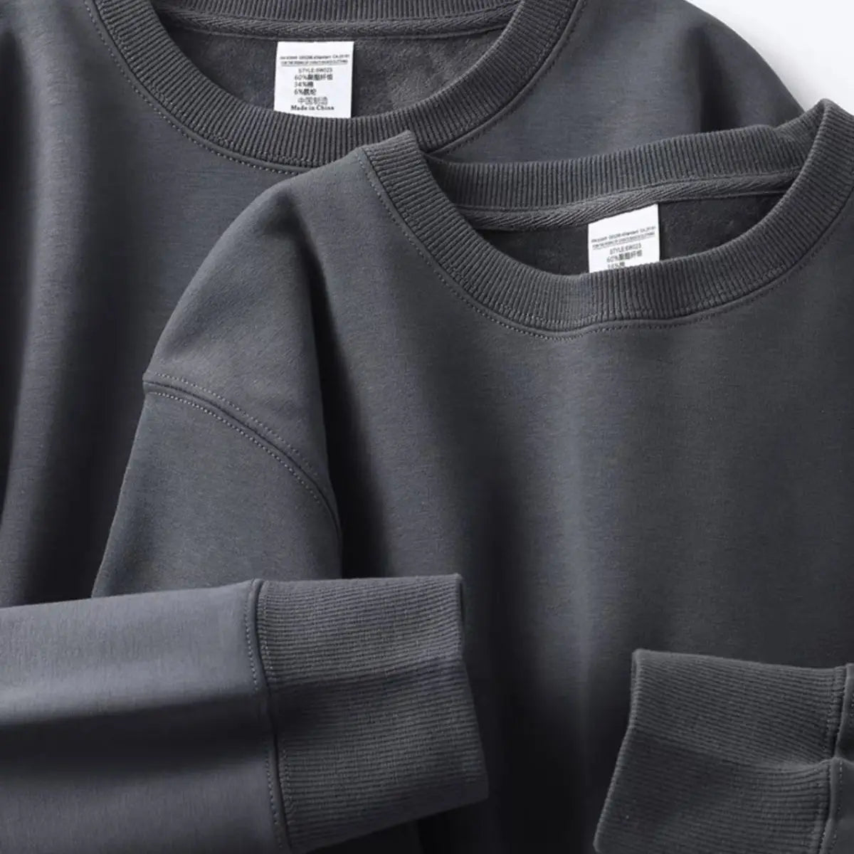 Heavyweight Plush Fleece Thickened Oversized Sweatshirt