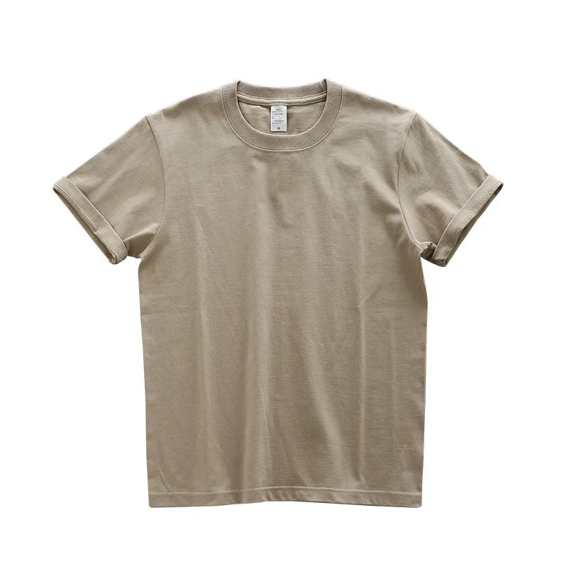 Dukeen 280g Oversized Heavyweight Cotton Solid Color T Shirt