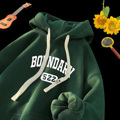 New Retro Casual High Street Hoodies Oversized