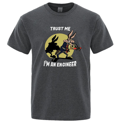 Trust Me Im An Engineer Pure Cotton Vintage T-Shirt