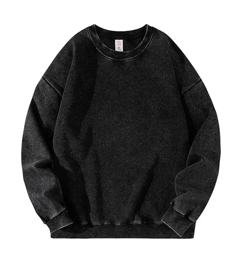 Men's American Style Loose Casual Long Sleeve Sweatshirt