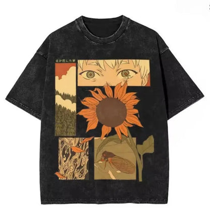 Summer Hikaru Died Streetwear Design Cotton T-Shirt