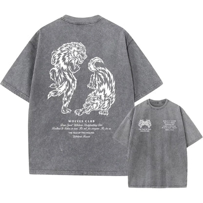 Harajuku Casual Cotton Vintage Punk T Shirt