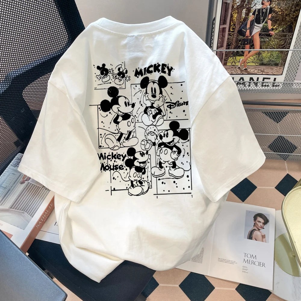 Disney Mickey Mouse Pure Cotton Loose T-shirt
