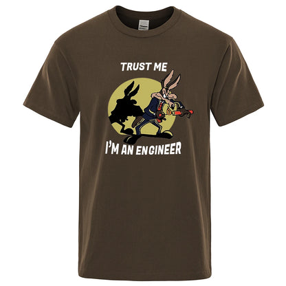 Trust Me Im An Engineer Pure Cotton Vintage T-Shirt