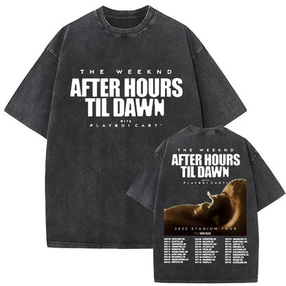 The Weeknd XO Tour 2025 Vintage T-Shirts