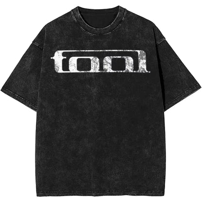 Rock Tool Band  Vintage T Shirt Merch Cotton Oversized