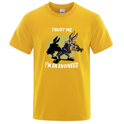 Trust Me Im An Engineer Pure Cotton Vintage T-Shirt