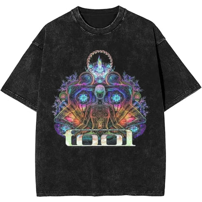 Rock Tool Band  Vintage T Shirt Merch Cotton Oversized