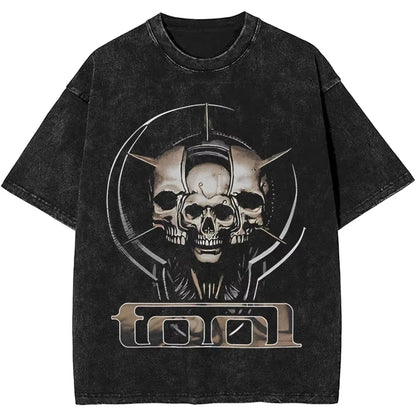 Rock Tool Band  Vintage T Shirt Merch Cotton Oversized