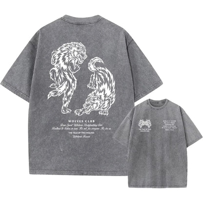 Harajuku Casual Cotton Vintage Punk T Shirt