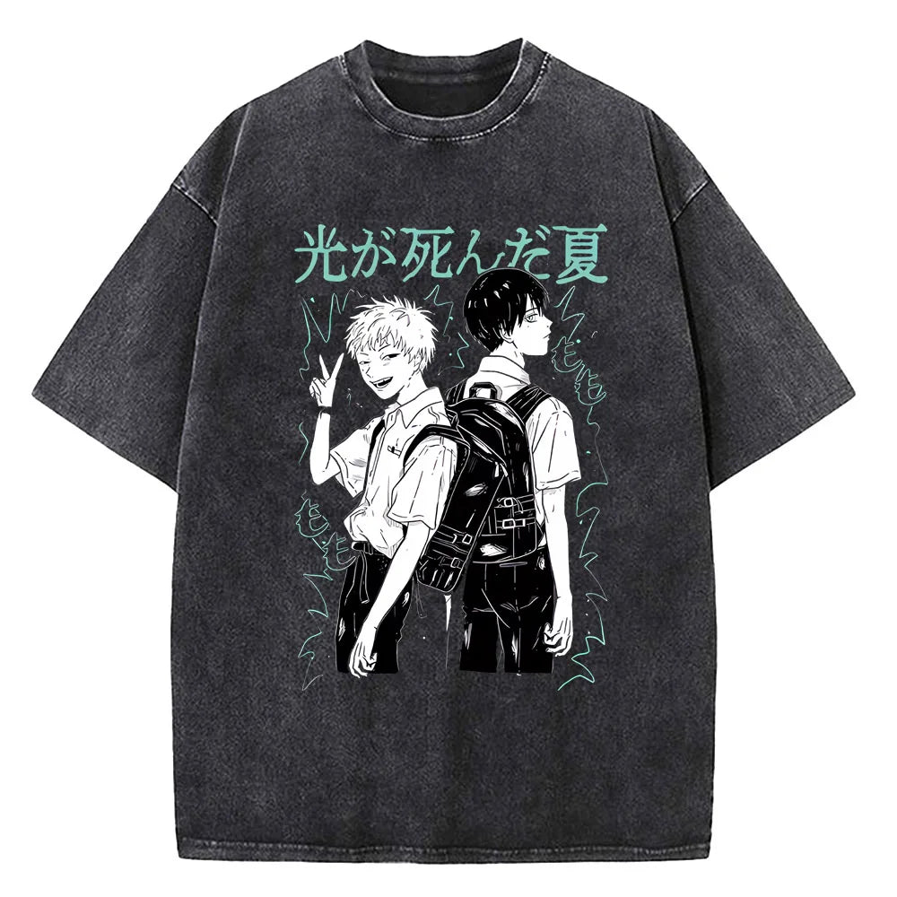 Summer Hikaru Died Streetwear Design Cotton T-Shirt