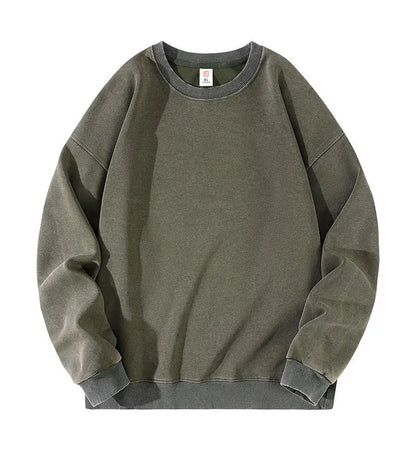 Men's American Style Loose Casual Long Sleeve Sweatshirt