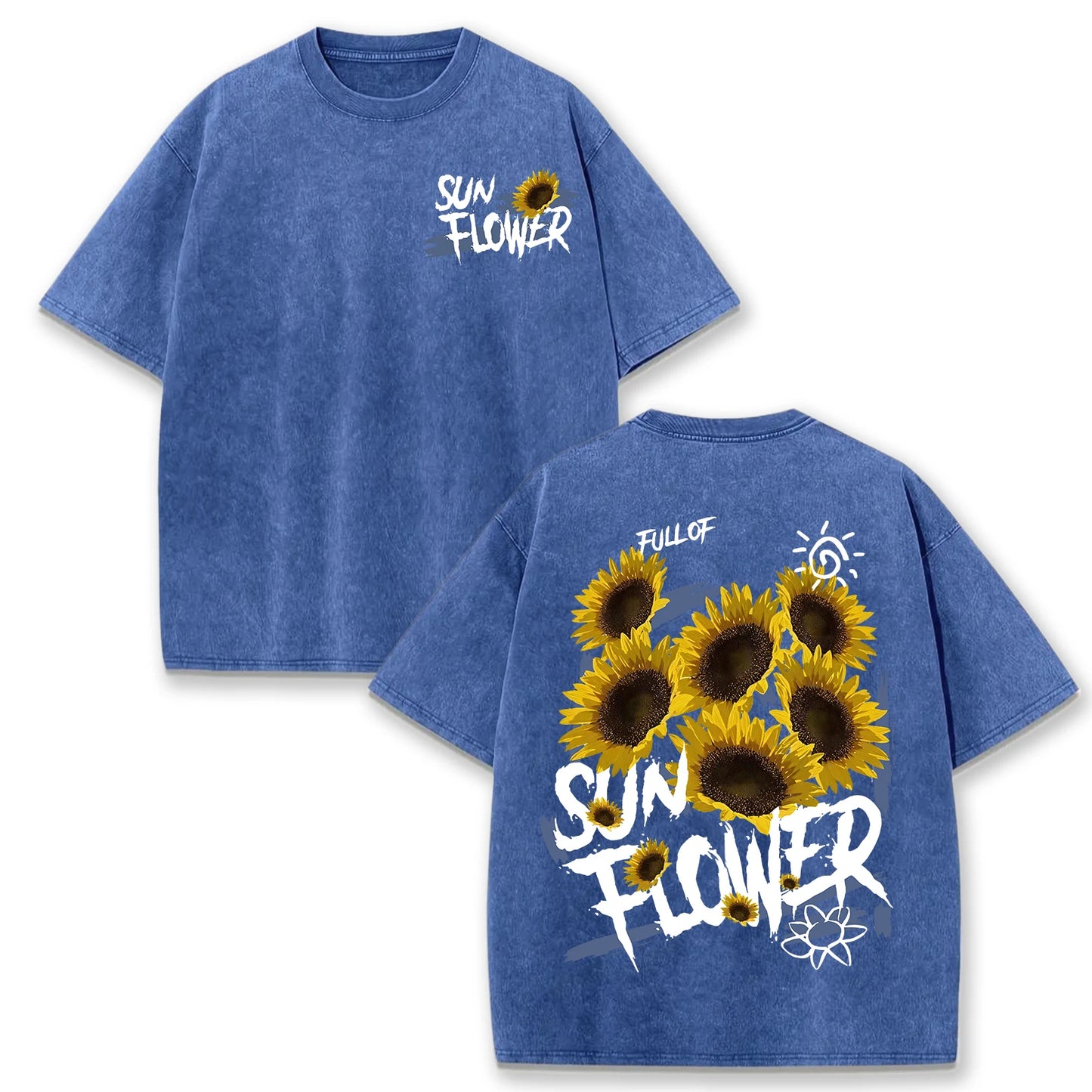 Lift Is Good Beautiful Sunflower Print T Shirts